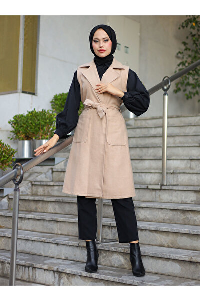 ZENANE Vest - Camel - ZENANE