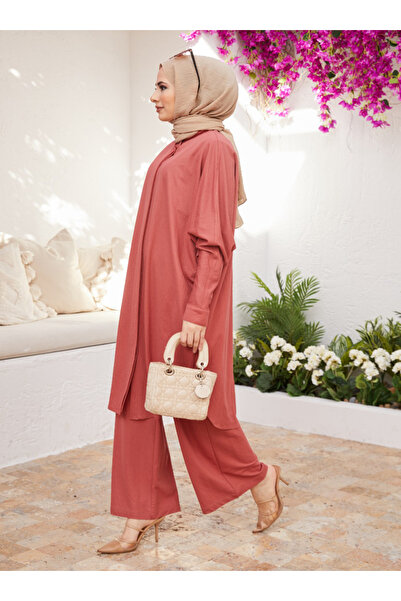Neways Tunic&Pants Double Set - Dried Rose - Neways
