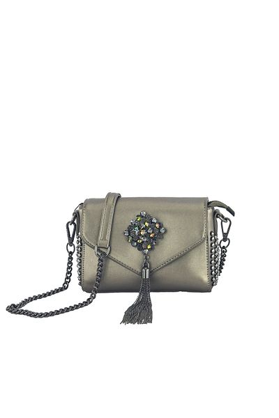 louisiana polo Γυναικεία τσάντα Kriste Bell Pewter 26470