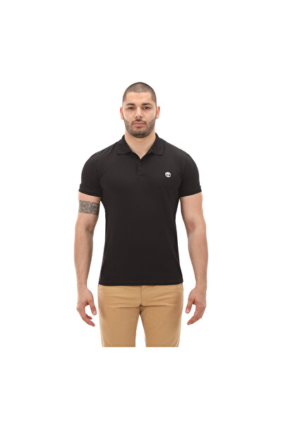 Timberland B0A2DJE0011-R Timberland Short Sleeve Stretch Polo Erkek T-Shirt S...