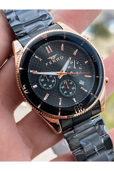 FERRO Inner Functions Active Chronograph 30 Mt Waterproof Men's Wrist Watch xf0014