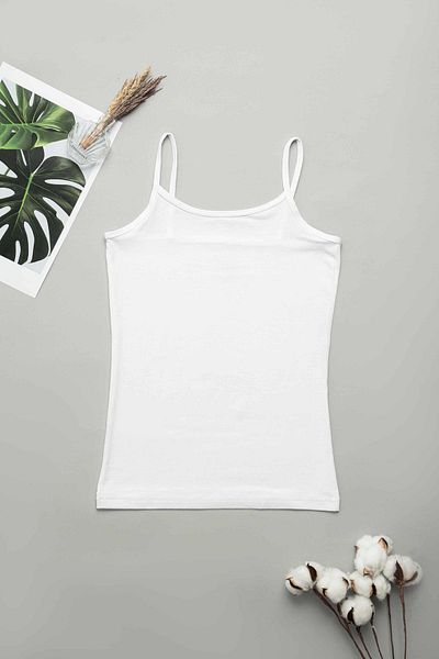 Tutku Tricou de corp alb pentru femei Elite Modal Rope Strap