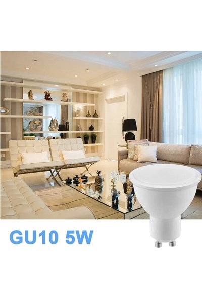 Cata Ct-4240 5w 220v Gu-10 Duylu Led Ampul Beyaz 5 Adet
