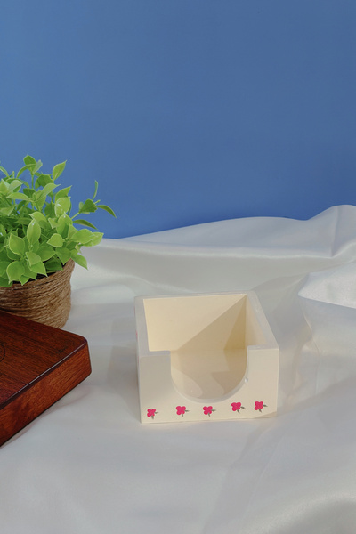 Bimumseramik منظم لوحة مذكرة على شكل زهرة