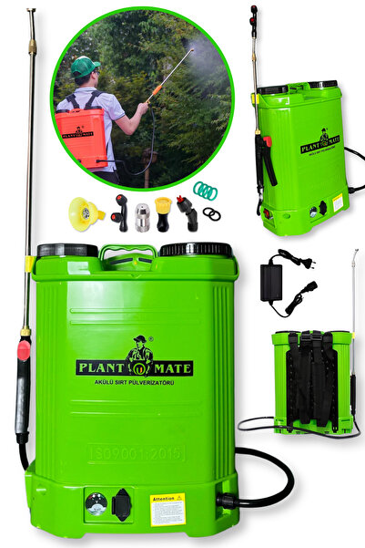 Uygunland Plant Mate Turbo 16 Lt Şarjlı Sırt Tipi Ilaç Pompası Akülü Ilaçlama...