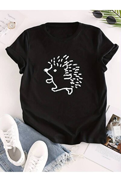 Advantage Tricou pentru bărbați, negru, supradimensionat, Tendință, imprimat ...