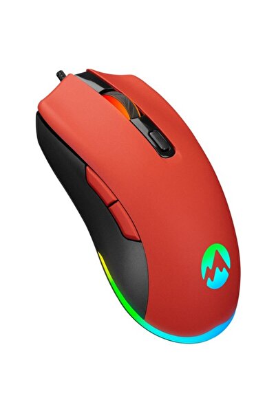 sommeow Everest Sgm-l1 Lumos 6400 Dpı Rgb Ledli Makrolu Optik Oyuncu Mouse