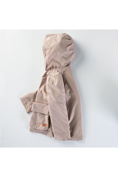 Midimod 6-10 Year Old Hooded Lined Front Pocketed Boys' Raincoat