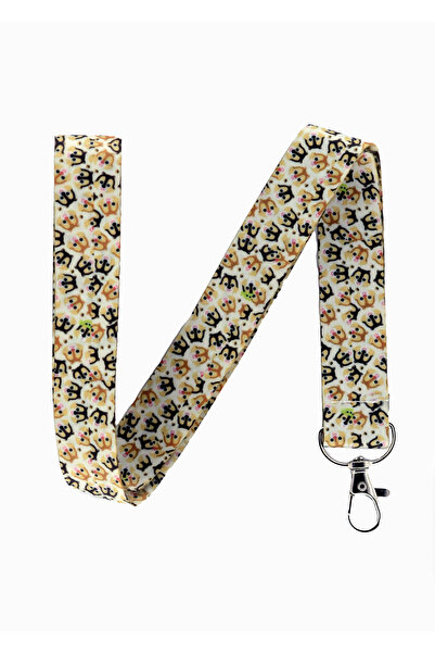 YİĞİTBAŞI SEVİMLİ SİNCAP Desen Boyun İpi Ve Telefon Askısı Okul ,hastane ,asçı ,güvenlik Ve Sporda Lanyard