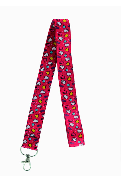 YİĞİTBAŞI Hello Kitty22 Desen Boyun Ipi Ve Telefon Askısı Lanyard
