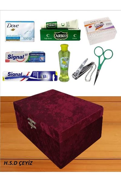 Sonem Çeyiz Комплект козметика за грим Dowry Chest Groom Box 1300