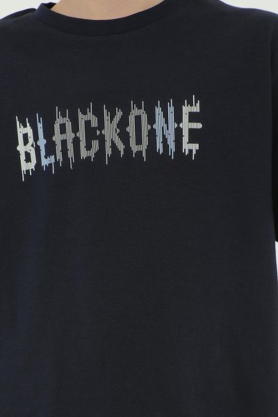 Black One طقم صيفي مزدوج للأولاد برقبة دائرية وشورت