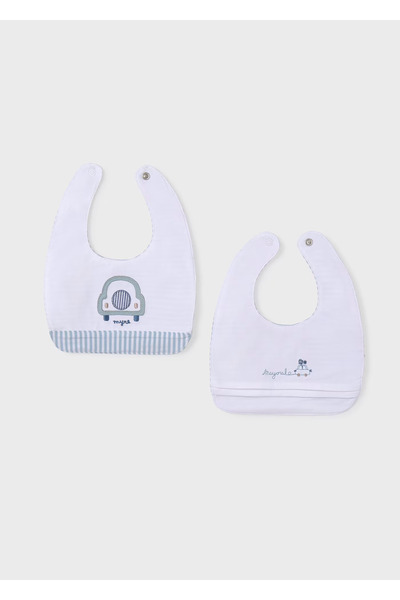 MAYORAL Newborn Baby Food Bib Set of 2