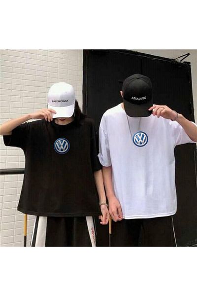 Touz Moda Tricou cu imprimeu retro Volkswagen Beetle