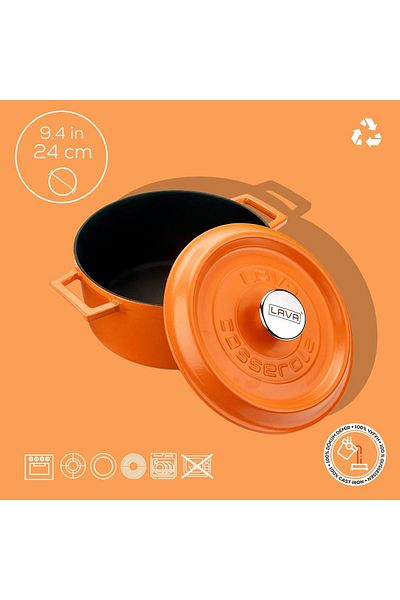 Lava Original 3Atm Waterproof Men's Wrist Watch with Bracelet Gift