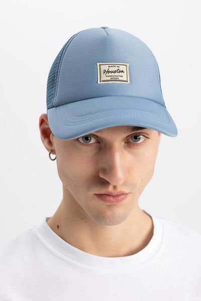 DeFacto Baseball-/Basketballkappe mit Aufdruck für Herren B7992AX24SM
