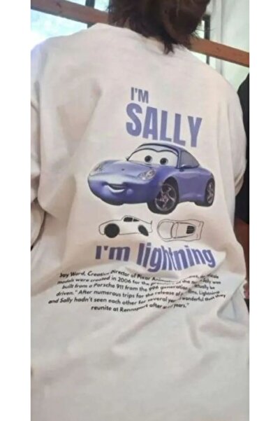 Elvino تي شيرت سالي مطبوع كبير الحجم