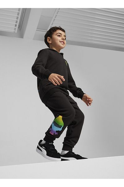 Puma Μαύρο Skinny Leg Ανδρικό Φούτερ 62483001   - PUMA