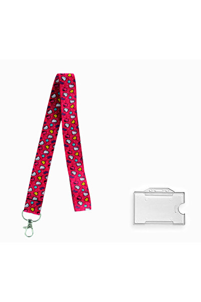 YİĞİTBAŞI HELLO KİTTY22 Desen Boyun İpi Ve Telefon Askısı Okul ,hastane , BOY...