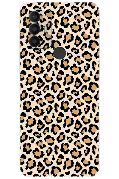 TCL 30 SE 6165H Uyumlu Kılıf Desen Baskılı Silikon Leopar Desen STK:743 CP-pV...