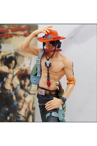 hediyeconcepti Anime One Piece DX10th Action Figure Fire Punch Ace Portgas D Ace Collectible Figurines PVC Model