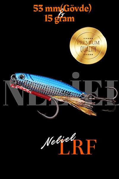NELİEL Jig Yem 15gr. Lures Sahte Yem Spin Rapala Levrek,lüfer,çinekop,palamut,zargana,turna Zoka Yem