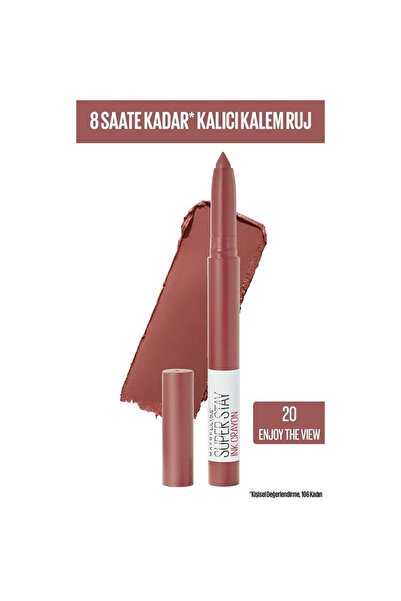 Maybelline New York Maybelline Kalem Ruj - Sw Superstay Ink Crayon 20 Enjoy T...