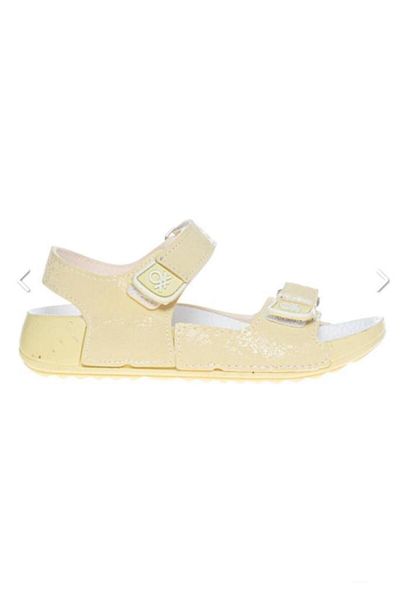 Benetton BN-1237 Unisex Ανατομικά Παιδικά Σανδάλια Κίτρινο 26-30