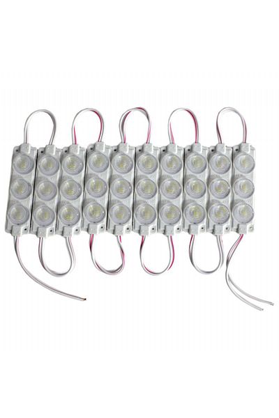 Carub WIRED FINGER LAMP 12V 3 LEDs (10 PIECES) - WHITE