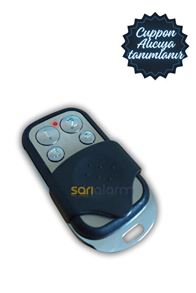 sarıalarm Cuppon Alıcılara Tanımlanan Kepenk Otopark Kumandası