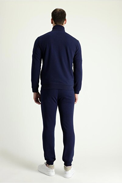 Kiğılı Ανδρική φόρμα αθλητικής φόρμας με γιακά με φερμουάρ