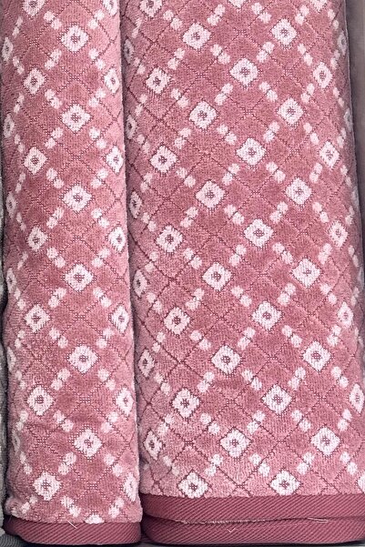 Özdilek Набір Diamond Soft Best (HAMAM TAKIMI) Gri-bordo