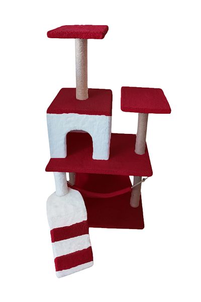 Patiderm Hammocked Cat House Cat Scratching House and Play Platform