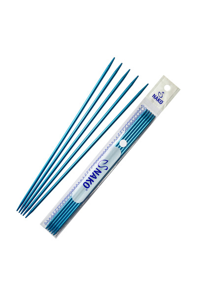 NAKO Mavi Metal Çorap Şişi 20cm