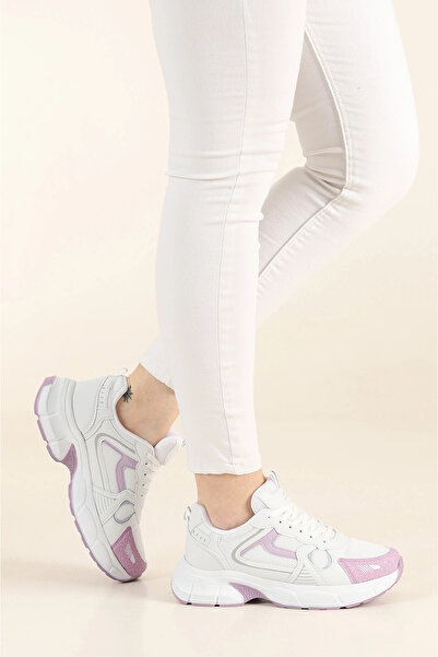 McDark Жіночі біло-лілові щоденні кросівки