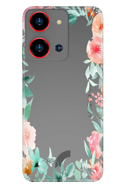 Reeder S19 Max Pro S Zoom Uyumlu Kılıf Desenli Silikon Çerçeve İmaj