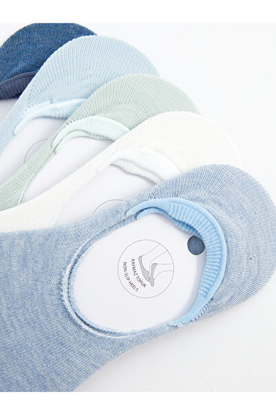 LC Waikiki Pachet de 5 șosete plate balerină pentru femei