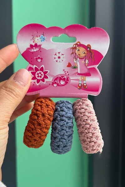 TAKIŞTIR Set de catarame pentru prosoape Color Mix din 3 piese