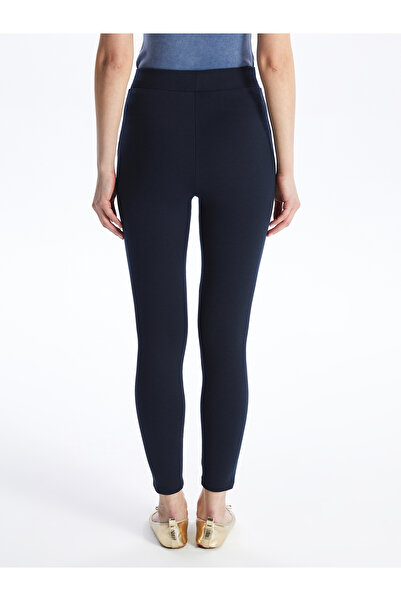 LC Waikiki Kadın Beli Lastikli Ekstra Dar Fit Düz Tayt