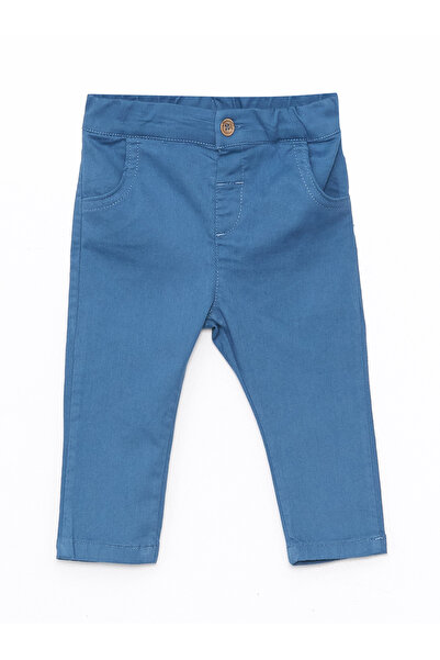 LC Waikiki Prevailing Collar Long Sleeve Baby Boy Shirt and Trousers 2 Pieces Set