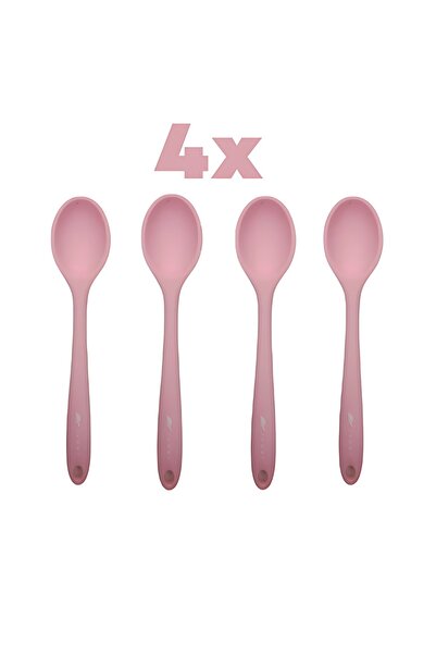 CEPHOME Ivory silicone sauce-dessert spoon 4 pcs spoon set (20cm)