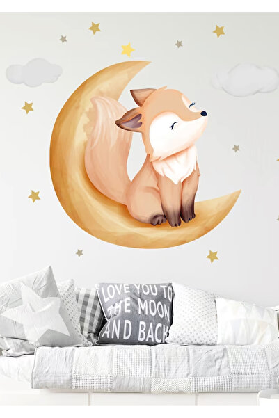 WALLHUMAN Стикер за стена за детска стая „Сънливи очи“