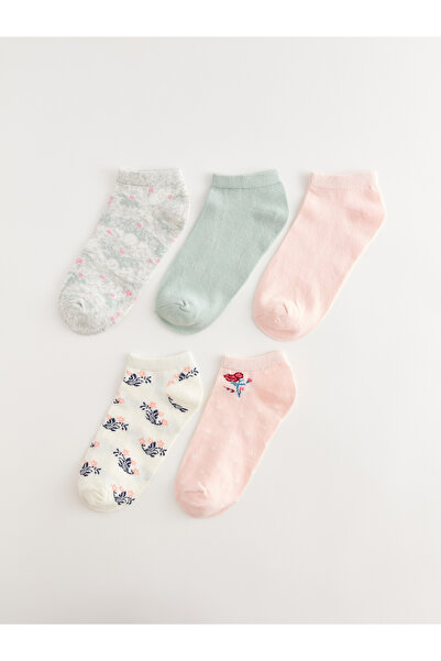 LC Waikiki Pack of 5 Patterned Women's Booties Socks