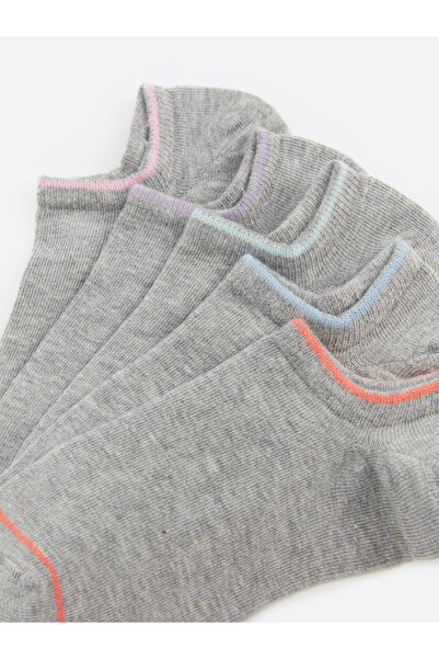 LC Waikiki 5 Pack Women's Plain Booties Socks