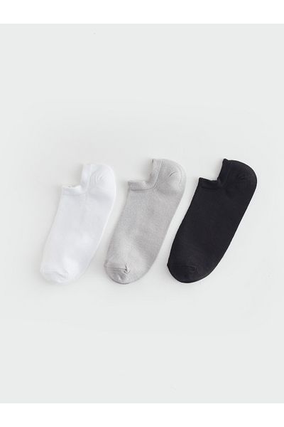 LC Waikiki Men's Bamboo Booties Socks 3 pcs