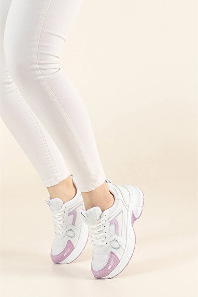 McDark Жіночі біло-лілові щоденні кросівки