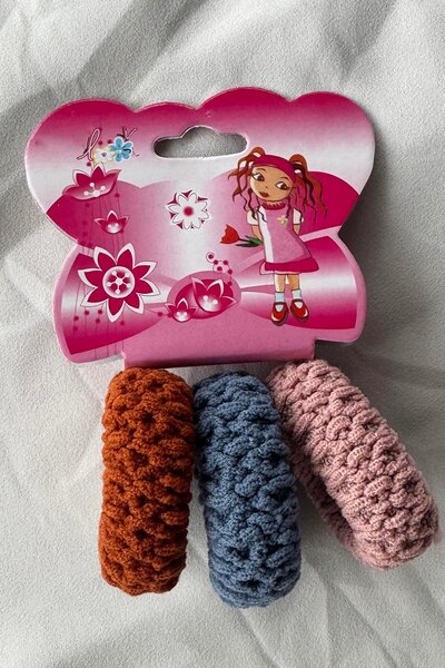 TAKIŞTIR Set de catarame pentru prosoape Color Mix din 3 piese