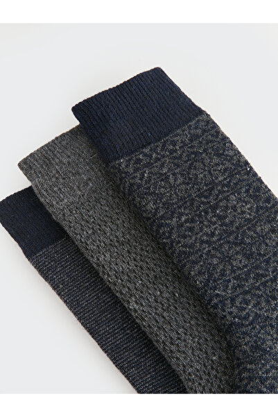 LC Waikiki Візерунчасті чоловічі шкарпетки Corap 3 шт