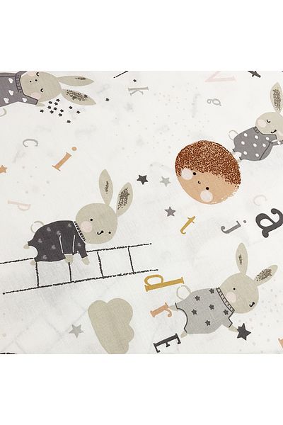Lief Home غطاء وسادة أطفال بسحاب من القطن بنسبة 100%| 35x45 (2 قطعة)