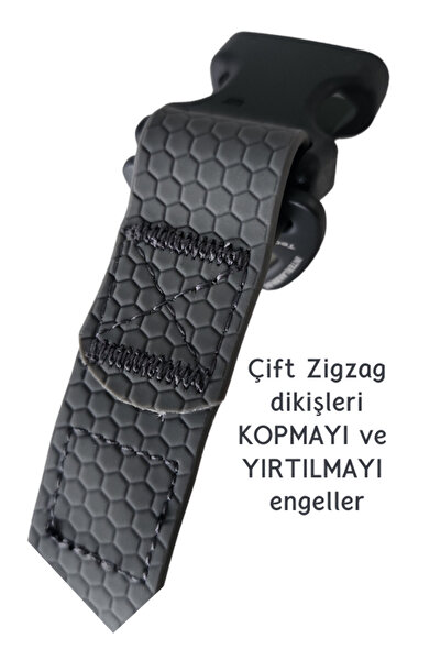 INTERLAKEN Waterproof Sturdy D-ring Gray Dog Neck Collar - Medium